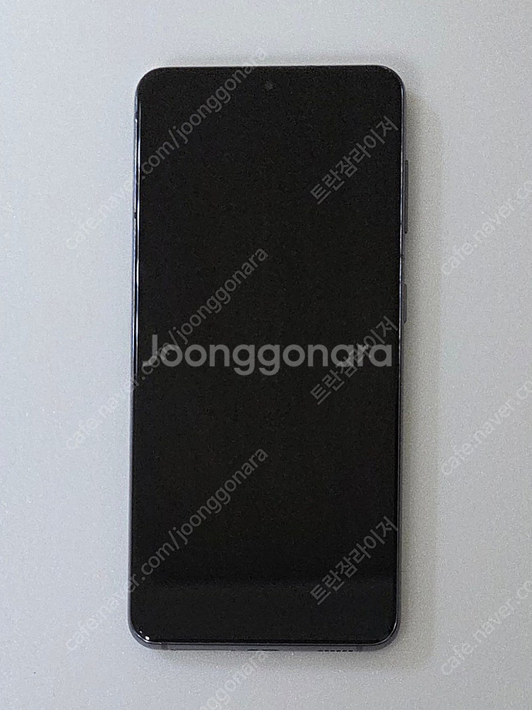 (개인) 갤럭시S21 256G 기가 SM-G991 블랙...--2