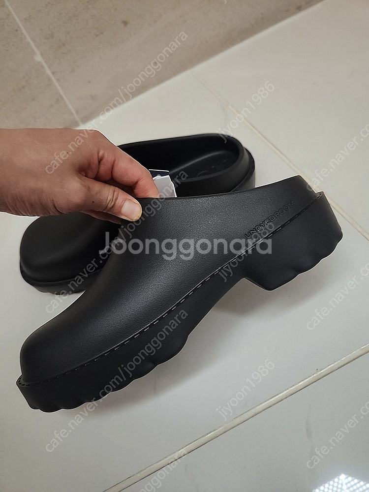 원가9만원 코오롱브랜드 언다이드룸 클로그 슬리퍼 샌들 ...--7