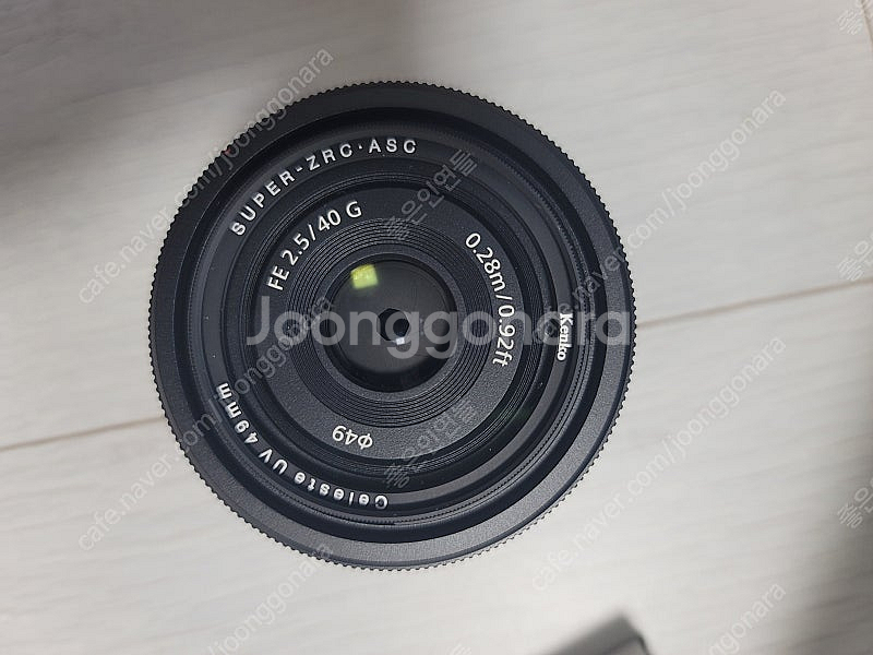 소니 40G (하오게 후드 및 겐코필터포함)--0