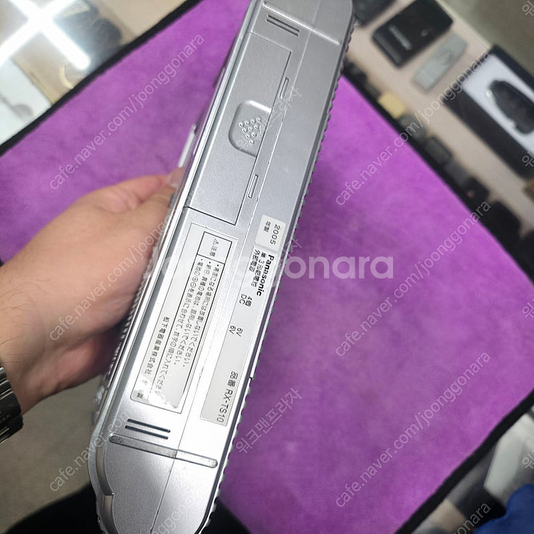 파나소닉 포터블 카세트 플레이어 입니다 RX-TX10--3