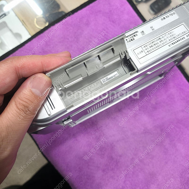 파나소닉 포터블 카세트 플레이어 입니다 RX-TX10--8