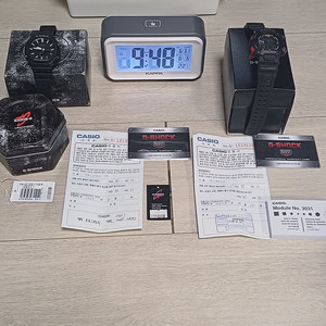 지샥시계 2개일괄 판매합니다 (G-9000,GA-2100-1A) 별도판매 절대안합니다