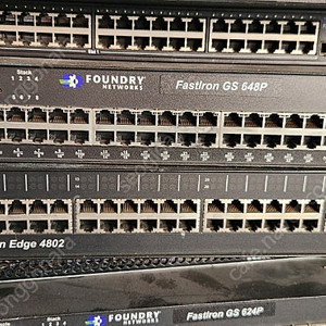 FOUNDRY 48포트 기가비트 스위치 허브 7만원에 팝니다