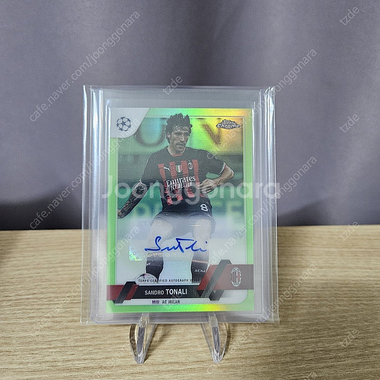 [축구 카드] 탑스 크롬 토날리 오토 99 판매합니다.--0