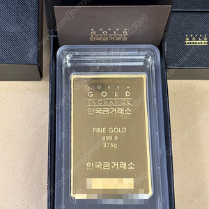 한국금거래소 100돈 골드바 팝니다