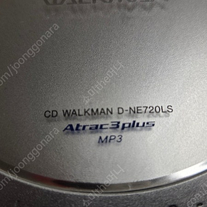 소니CDP SONY WALKMAN D-NE720NS