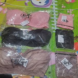 오모떼브라팬티셋트