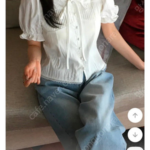 리본블라우스 (새상품)