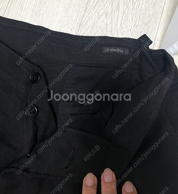 Comoli 코모리 린넨 B.D.U 카고 쇼츠 반바지 ...--3