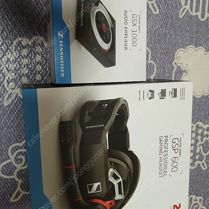 젠하이저 gsp600 게이밍 헤드셋+gsx1000 앰프