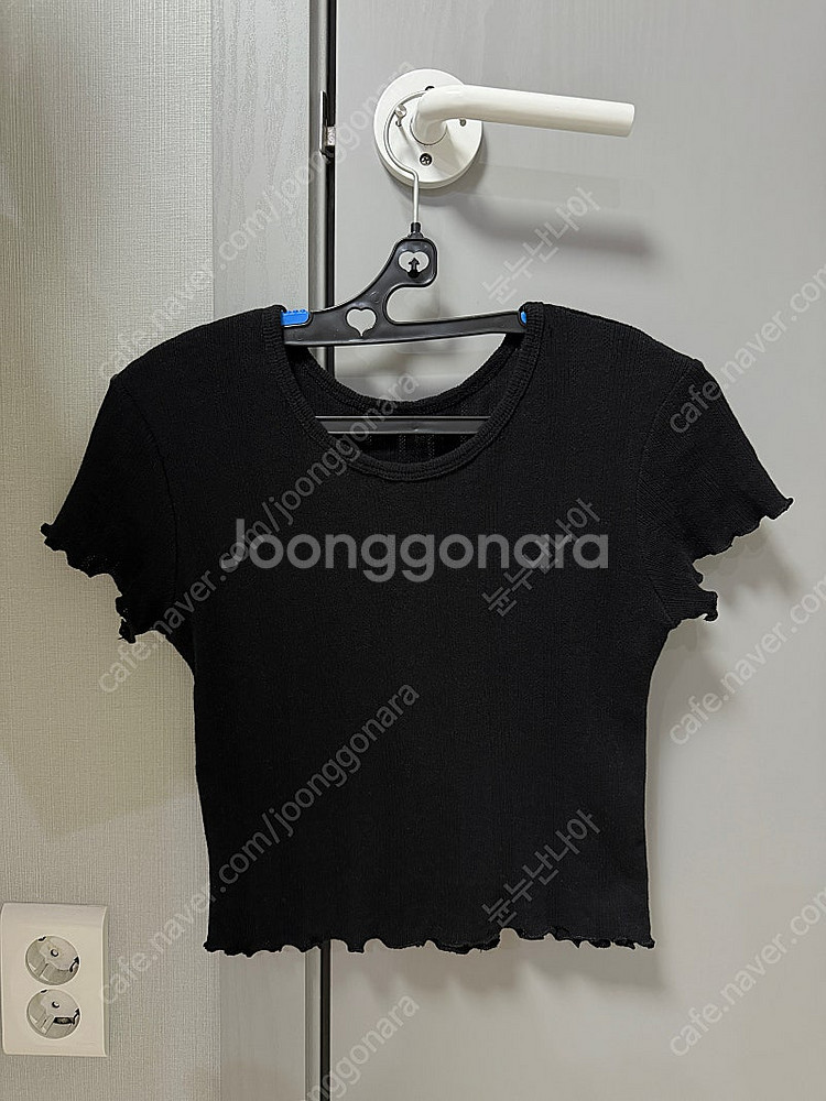 (일괄판매)르오브 슬림 가디건+시예샵 아일렛 티셔츠 블...--7