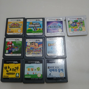 닌텐도 Ds 동물의 숲,포켓몬스터 파랑구조대 등 판매합니다.