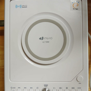 인비오 CD플레이어 (LC-10W) 라디오, USB, AUX, BT, 휴대폰고속충전 기능 겸용)