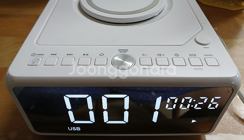 인비오 CD플레이어 (LC-10W) 라디오, USB, ...--3