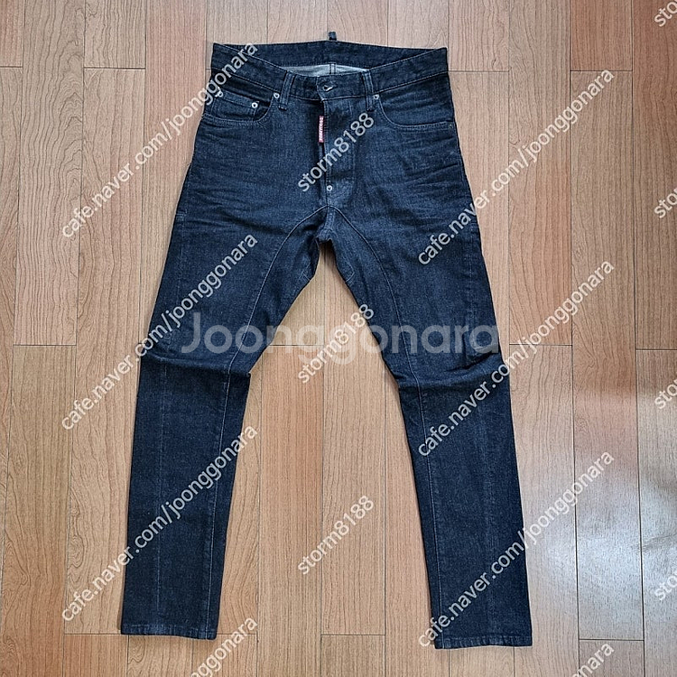 디스퀘어드 옐로우로고 흑청 슬림바이커진 44 남성청바지 블랙진 디퀘2 발망 필립플레인 디젤 돌체앤가바나 구찌 오프화...--3