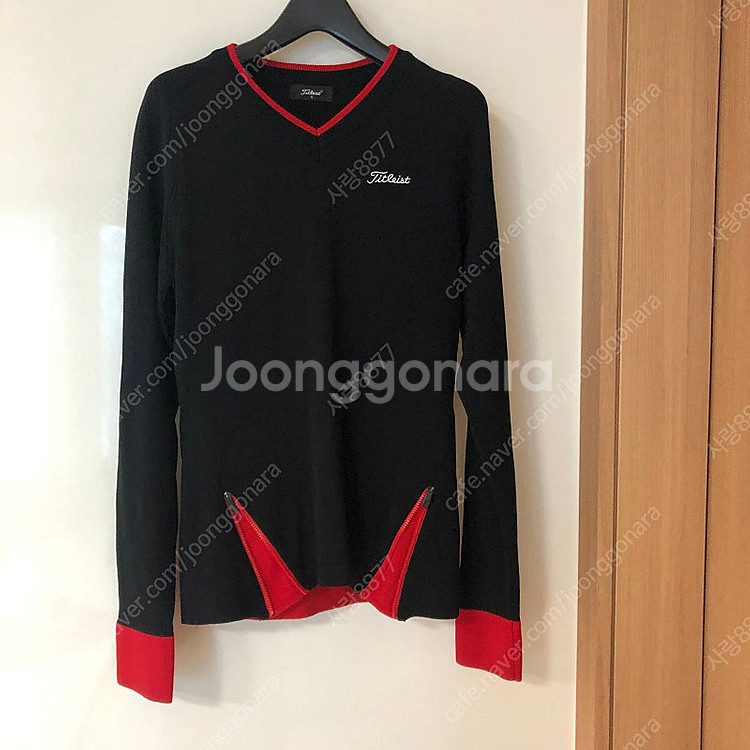 타이틀리스트 골프웨어 여성 브이넥 니트 정품 s 올드머...--0