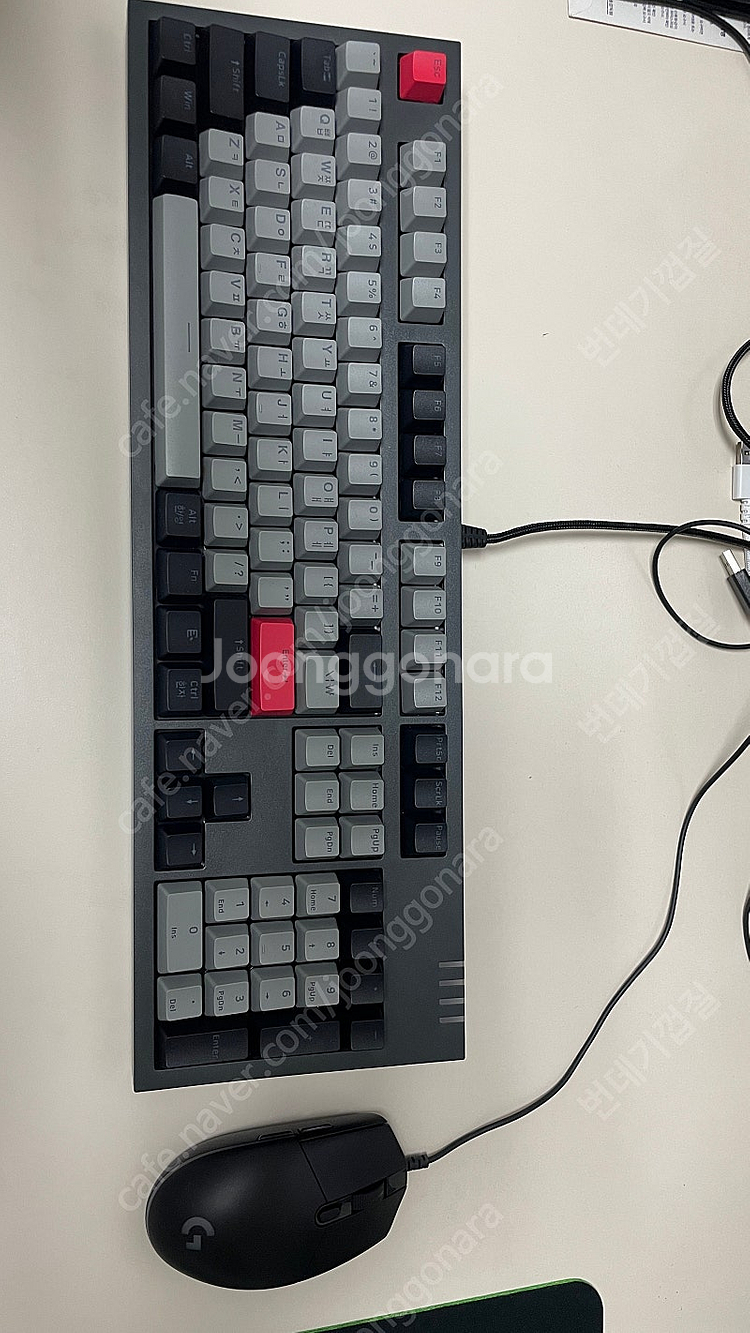 앱코 k660P 키보드 + 로지텍 g102 마우스 게이...--0