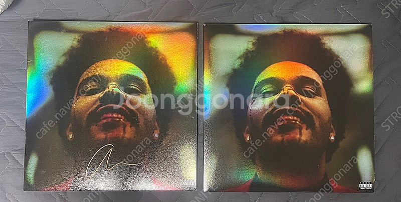 더 위켄드 After Hours 사인버젼 홀로그램 LP...--1