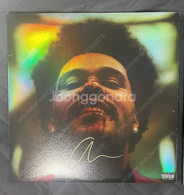 더 위켄드 After Hours 사인버젼 홀로그램 LP...--0