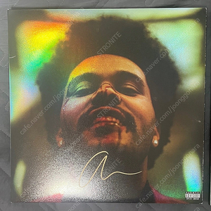 더 위켄드 After Hours 사인버젼 홀로그램 LP (the weeknd)