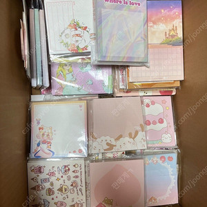 포장용품 포용 스티커, 인스, 마테, 떡메모지, 리본끈, 색종이 등 일괄 판매합니다!