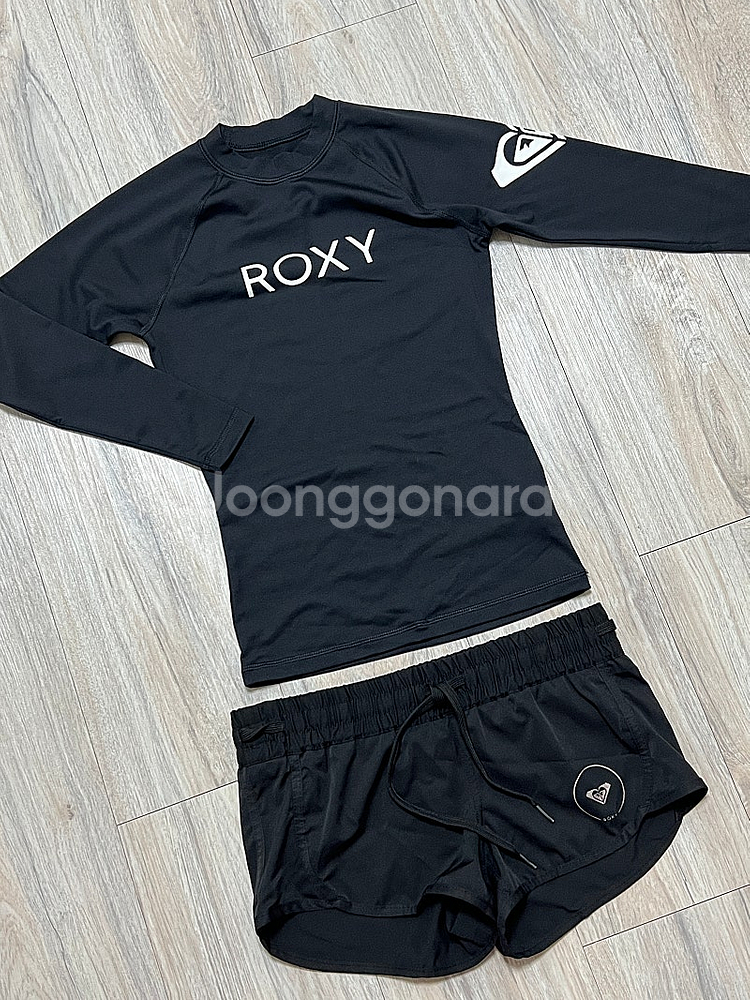 ROXY 래쉬가드 세트--0