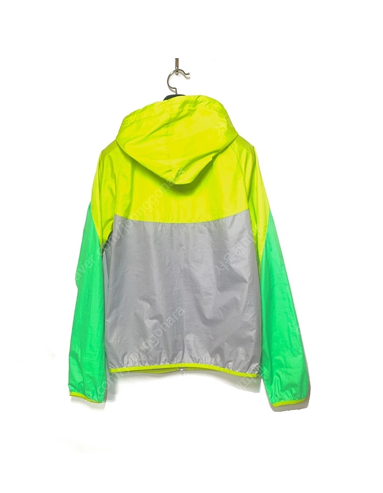 NIKE 나이키 여성 형광노랑/그린 경량 바람막이 남녀공용 윈드브레이커 자켓 S 90사이즈 이미지