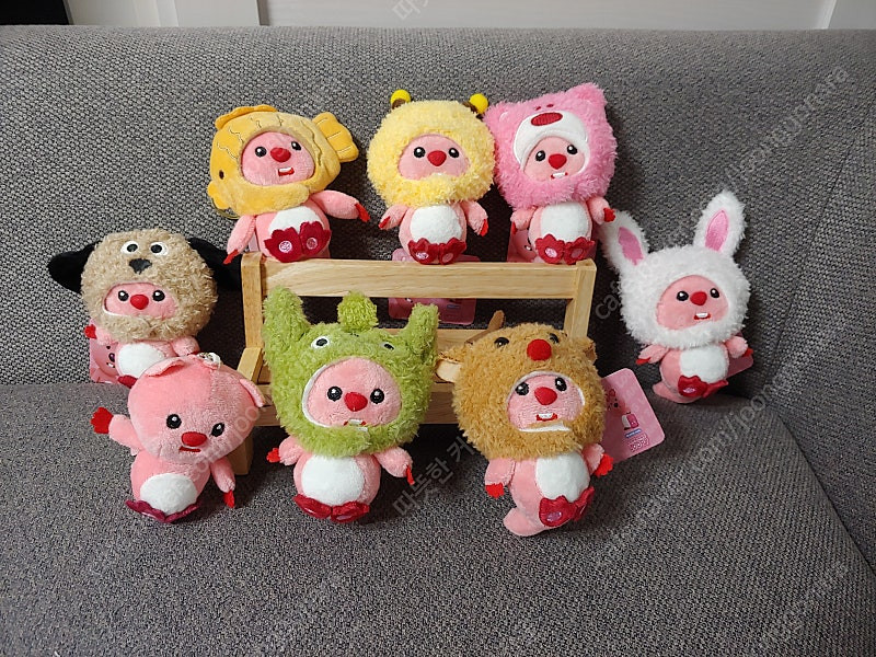 잔망루피 루피 키링 가방고리 인형 이미지