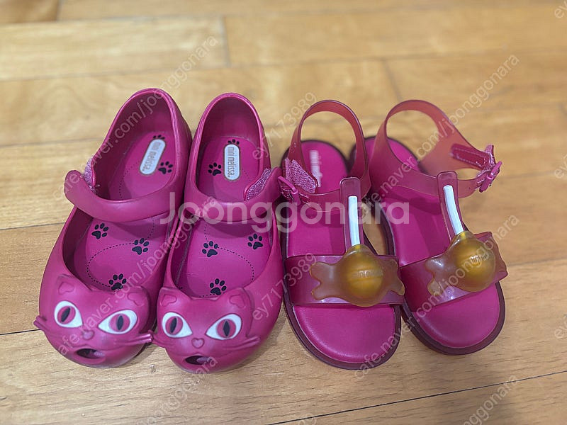 미니멜리사 usa9,usa10 일괄가격 ( 고양이샌들은 나눔)--1