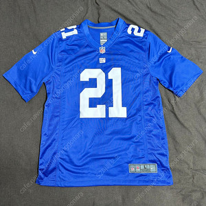 NFL ny New York Giants 뉴욕 자이언츠 미식축구팀 로얄 게임 나이키 져지 사이즈L 미착용새상품