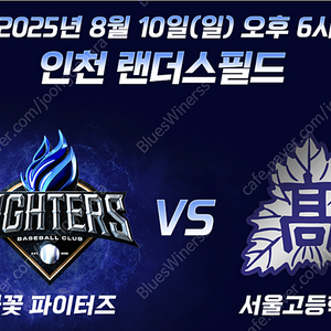 8/10 불꽃야구 덕아웃상단석 2연석 (2인)