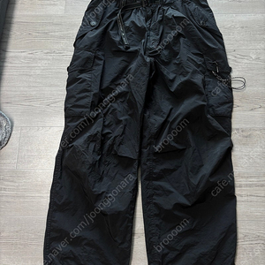 [xl] 앤드원더 오버사이즈 카고팬츠 블랙
