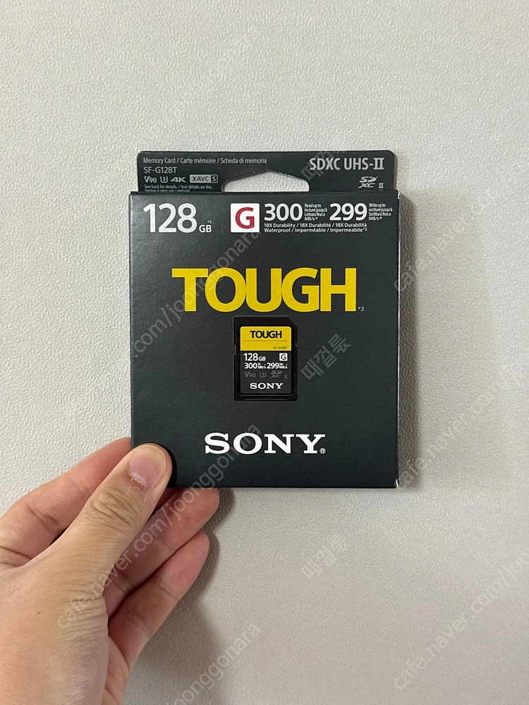 소니 SF-G128T 터프 V90 SD, NP-FZ100, SONY BC-QZ1 FZ100 전용 정품 충전기 팝니다 이미지
