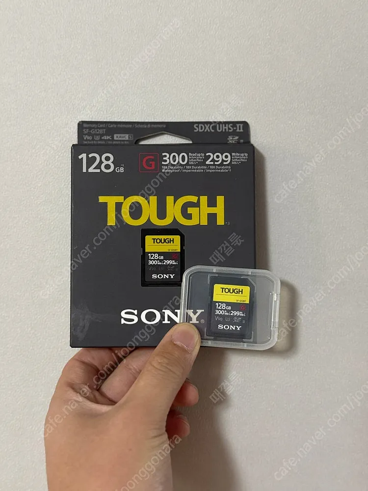 소니 SF-G128T 터프 V90 SD, NP-FZ100, SONY BC-QZ1 FZ100 전용 정품 충전기 팝니다 이미지