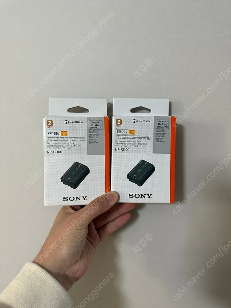 소니 SF-G128T 터프 V90 SD, NP-FZ100, SONY BC-QZ1 FZ100 전용 정품 충전기 팝니다 이미지