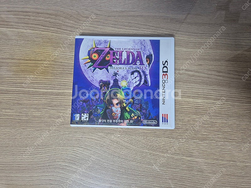 3DS 젤다의 전설 무쥬라의 가면 S급 판매합니다--0