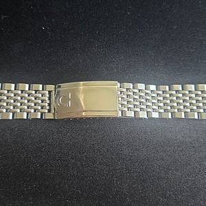 빈티지 오메가용 18mm쌀알 밴드, 쌀알 브레이슬릿 판매합니다.(Beads of rice bracelet)