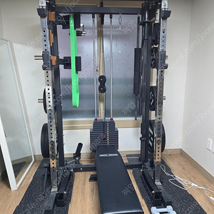 CNK SM4000 홈짐 풀셋트 팝니다 (100KG 렛타워, 누오덤벨 포함)