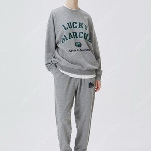 럭키마르쉐 엠블럼 조거 팬츠 사이즈 S