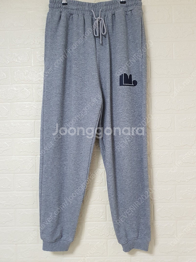 럭키마르쉐 엠블럼 조거 팬츠 사이즈 S--5