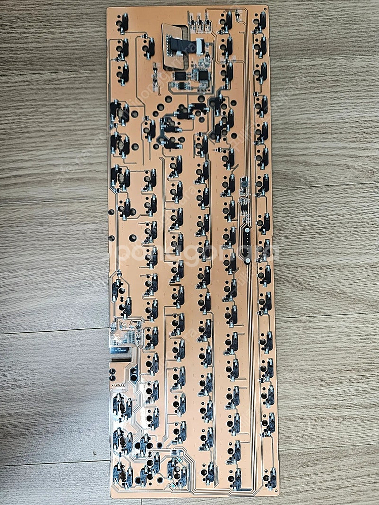 qk80 mk2 1.6 pcb 논플렉스컷 기판 오울랩스...--1