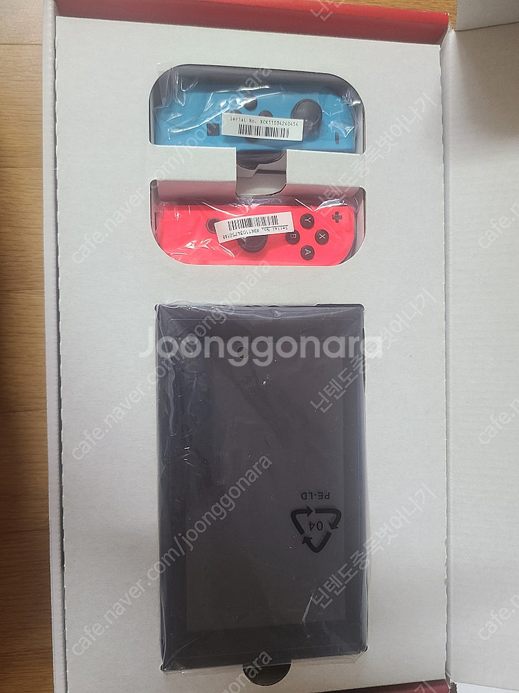 새상품급)닌텐도 스위치 배터리개선판 풀박스+sd128,...--1