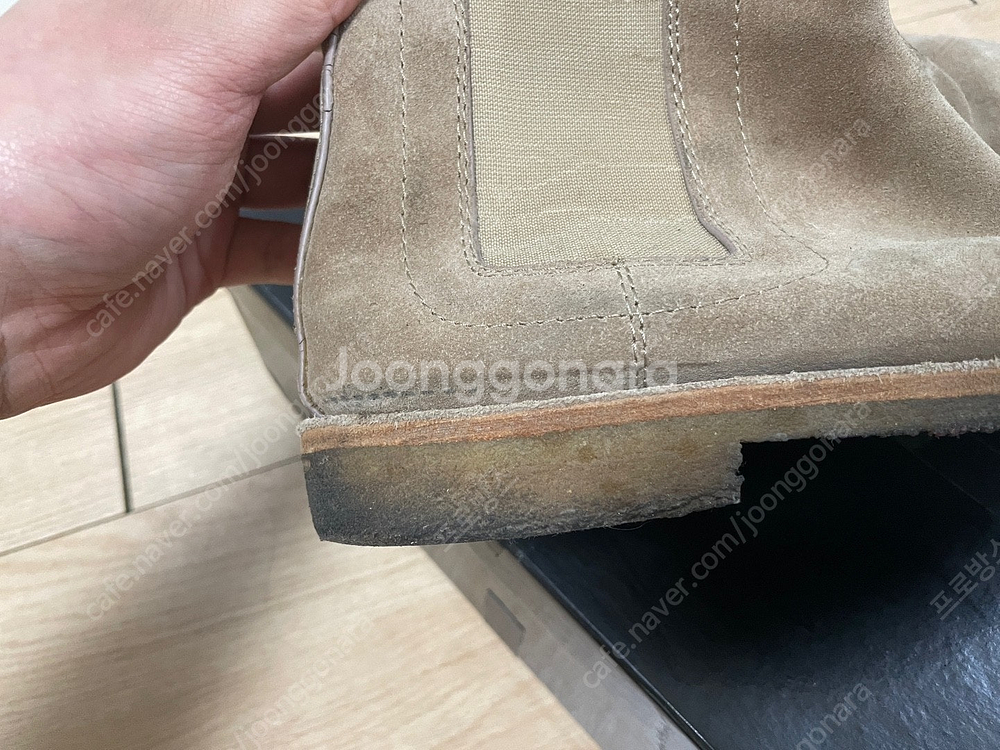 디앤써 보테가 스웨이드 첼시 부츠 / 270--4
