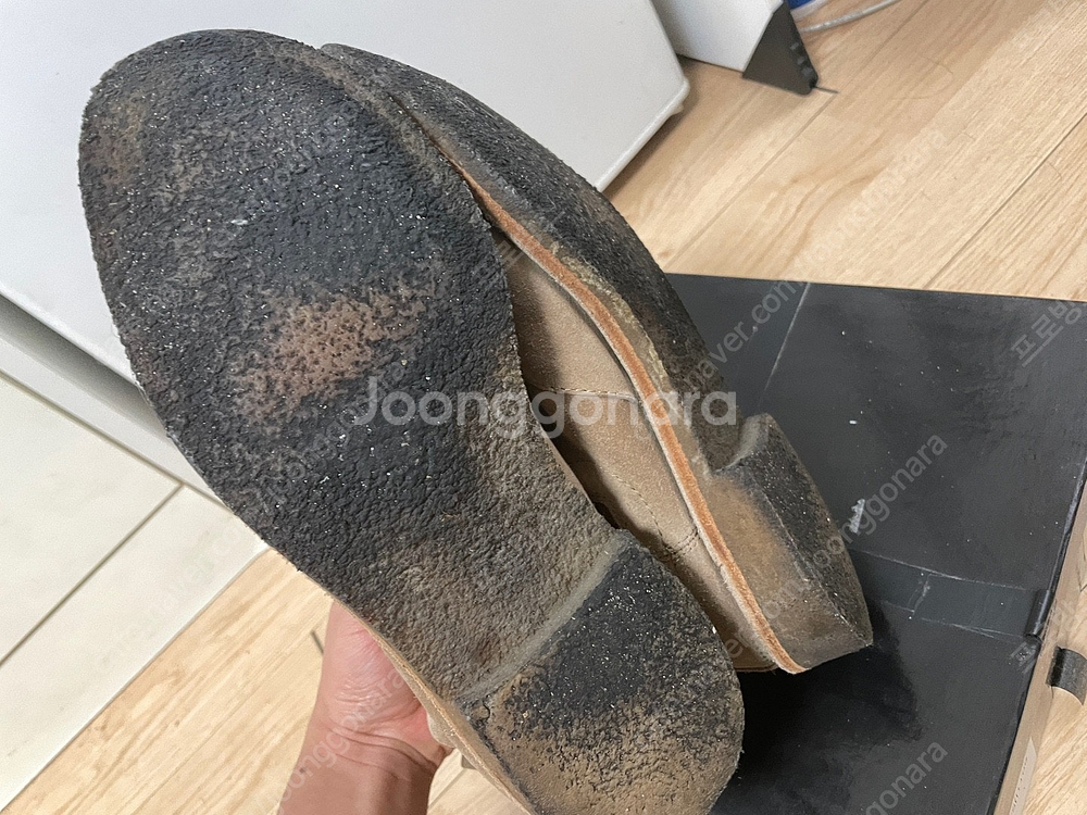 디앤써 보테가 스웨이드 첼시 부츠 / 270--6