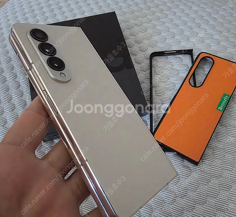 갤럭시Z 폴드4 512GB 해지폰. 박스o 23년7월 ...--1
