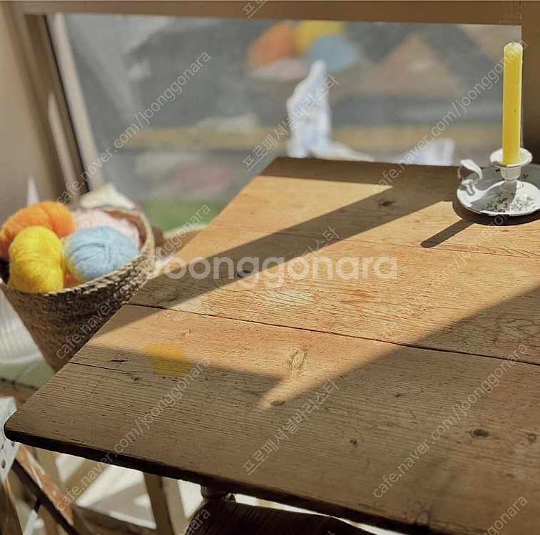 영국 빈티지 접이식 테이블 팝니다--0