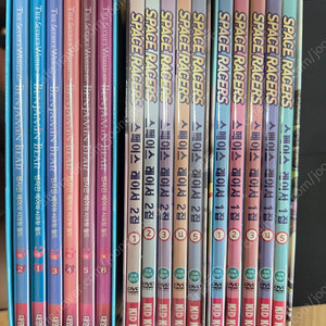스페이스 레이서 DVD 1,2 +벤자민베어 DVD