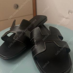 에르메스 오란 블랙 38 판매해요(가격내림)