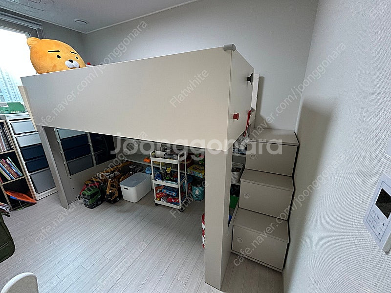 일룸 키니벙커침대 우측 계단형 이층침대--0