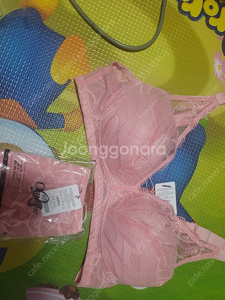 오모떼브라팬티셋트ㅡ브라운--3